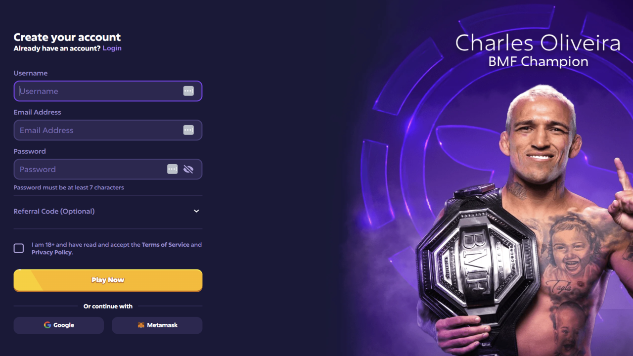 Roobet Casino registration